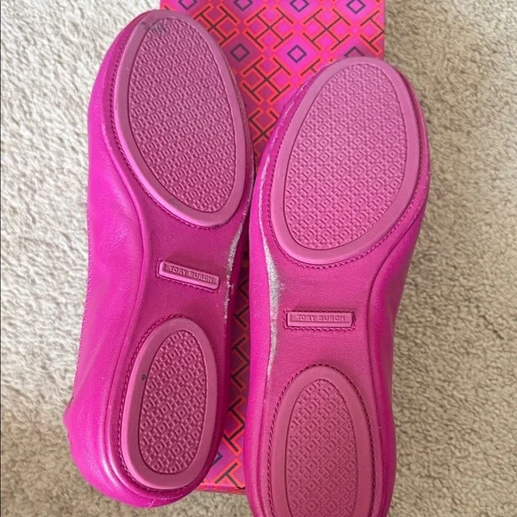 Tory Burch Fuchsia Flats - Picture 3 of 3